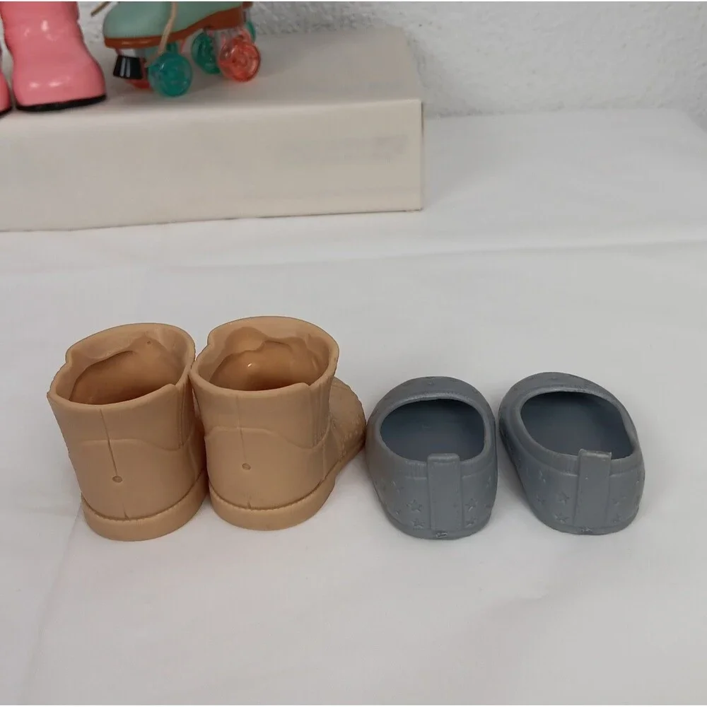 Battat Our Generation Roller Skates Boots Sandals Slippers Mixed Doll Shoe Lot